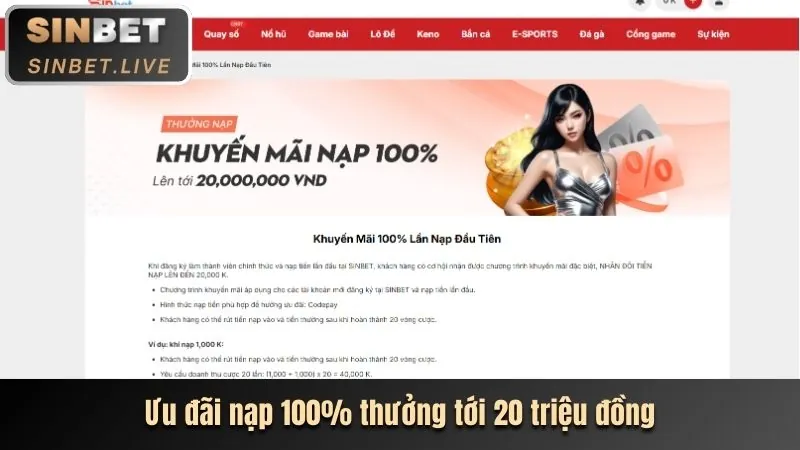 Khuyến mãi chào mừng U888bet
